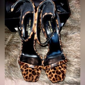 Pre-Owned-YSL Sandal Heels